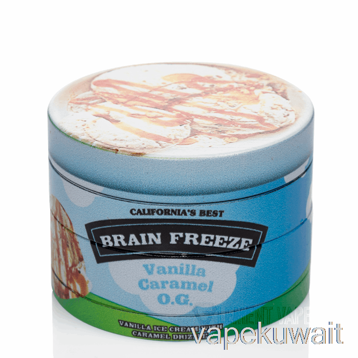 مجموعة V Syndicate مقاس 2.5 بوصة مكونة من 4 قطع من مجموعة Sharpshred Dine-in Grinder Brain Freez Vape Pod